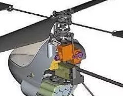 rc system minicopter v2  3D model