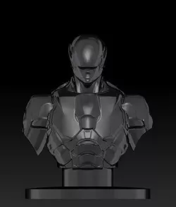 Robocop 2014 Bust 3D model