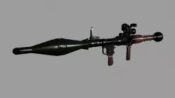 RPG-7 Soviet Bazooka 3D model