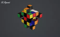 Rubiks Cube 3D model