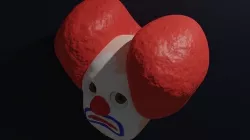 Sad clown 3D model