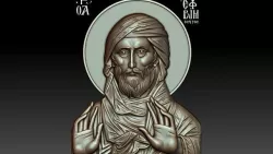 Saint Ephraim the Syrian 3D model