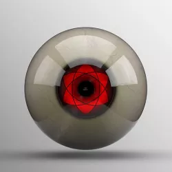Sasuke Mangekyou Sharingan 3D model