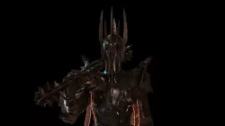 Sauron Armor Low-poly 3D model