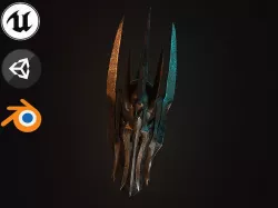 Sauron helmet 3D model