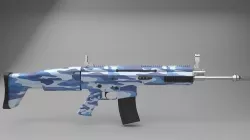 SCAR L GUN   Low-poly 3D model