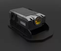 Sci-Fi Camera Sensor Projector Low-poly 3D model