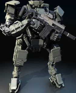Sci-Fi Soldier 3D model