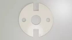 Sealing plate 3D model