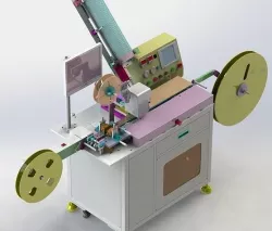 Semiconductor automatic taping machine 3D model