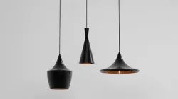 Set of lamps and bulbs 3D model
