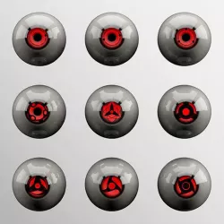 Sharingan Pack 3D model