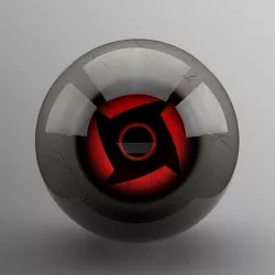 Shisui Mangekyou Sharingan 3D model