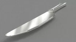snack knife 3D model