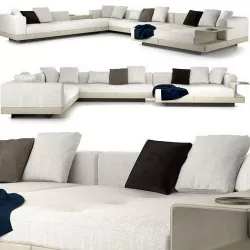 Sofa Minotti Connery 3D model