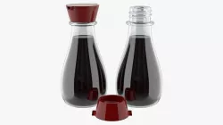 Soy sauce in a bottle 01 3D model