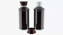 Soy sauce in a bottle 06 3D model