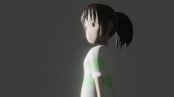 Spirited Away Senjin Low-poly 3D model