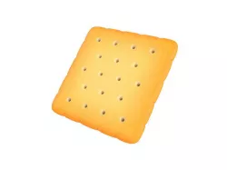 Square Cracker 3D model