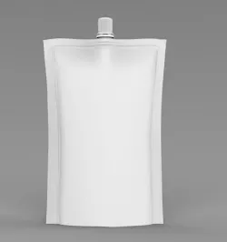 squeze pouch 3D model