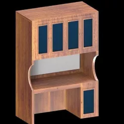 study table 3D model