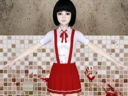  T pose nonrigged model of Hanako-san  3D model
