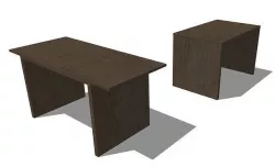 table-transforming 3D model