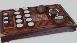 Tea Ceremony Gun Fu Cha  3D model