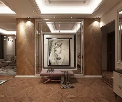 The neoclassical style House Apartment Low-poly 3D model