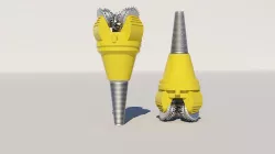 Tricone Drill Bit 3D model 3D model