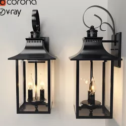wall light 3D model