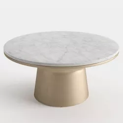 West Elm Pedestal Coffee Table 3D model