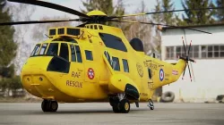 Westland SeaKing HAR3 RAF SAR Helicopter 3D model
