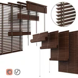 Wood Blinds 3D model