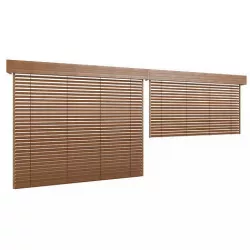 Wooden Blinds 3D model