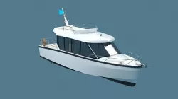 Yacht 16 person 3D model