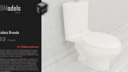 0153 Toilets Brenda 3D model