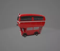 3d bus 3D model