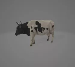 3d cow 3D model