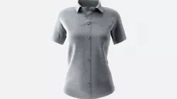 3D Woman Short Sleeve Shirt  3D model