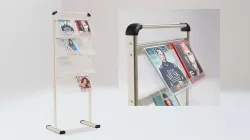 A4 Handout Flyer Magazine Brochure stand holder  Low-poly 3D model