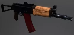Aks 74u 3D model