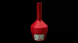 Alchemist  potion red Low-poly 3D model