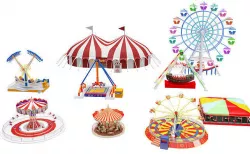 Amusement Park Equipment 3D model