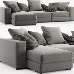 Ananta Class Sofa 3D model