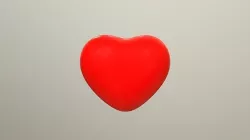 Animated Heart Low-poly 3D model