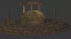 Antic Temple Ruins  3D model