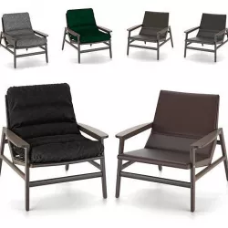 arm chair Poliform 3D model