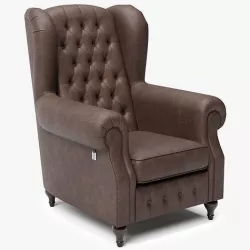 Armchair of Sherlock Low-poly 3D model
