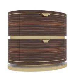 ARTEMEST EBONY NIGHT STAND TABLE  3D model